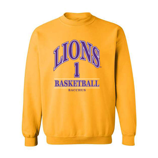 North Alabama - NCAA Men's Basketball : Donte Bacchus - Classic Fashion Shersey Crewneck Sweatshirt-0