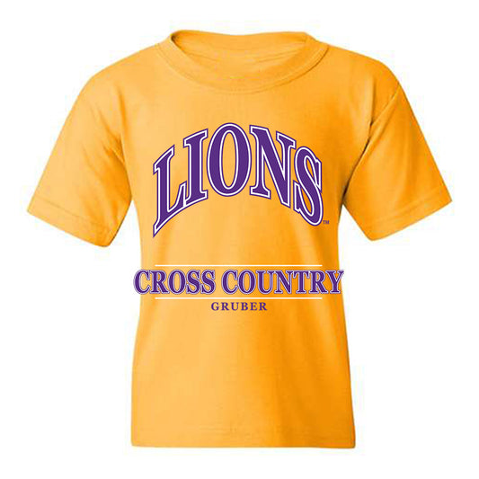 North Alabama - NCAA Men's Cross Country : Jack Gruber - Classic Fashion Shersey Youth T-Shirt-0