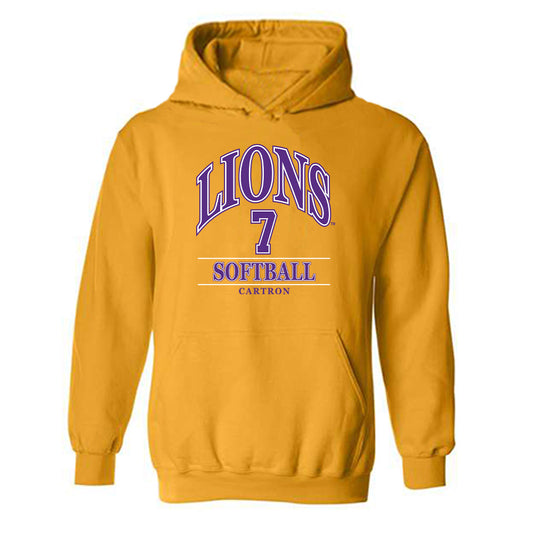 North Alabama - NCAA Softball : Mary Cartron - Classic Fashion Shersey Hooded Sweatshirt