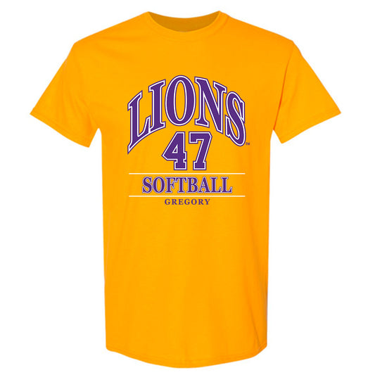 North Alabama - NCAA Softball : Grace Gregory - Classic Fashion Shersey T-Shirt-0