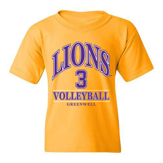 North Alabama - NCAA Women's Volleyball : Ally Greenwell - Classic Fashion Shersey Youth T-Shirt-0