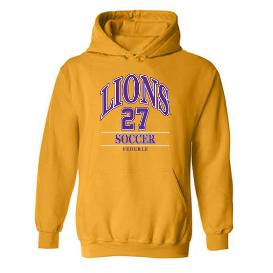 North Alabama - NCAA Women's Soccer : Carolyn Federle - Classic Fashion Shersey Hooded Sweatshirt-0
