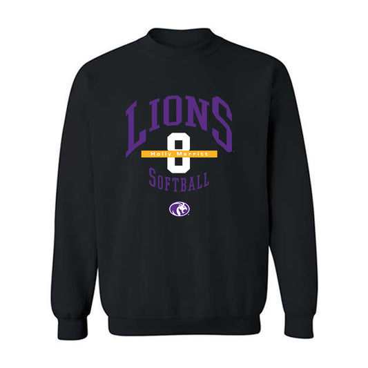 North Alabama - NCAA Softball : Holly Merritt - Classic Fashion Shersey Crewneck Sweatshirt-0