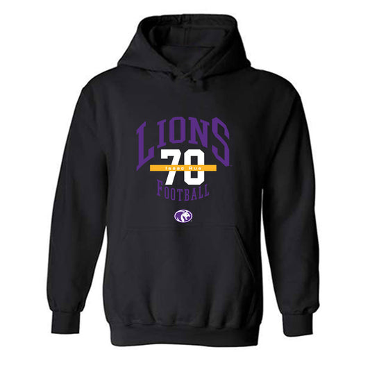 North Alabama - NCAA Football : Isaac Rue - Classic Fashion Shersey Hooded Sweatshirt-0