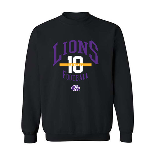 North Alabama - NCAA Football : KJ fields - Classic Fashion Shersey Crewneck Sweatshirt-0