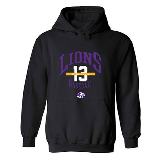 North Alabama - NCAA Baseball : Kyle Lewis - Classic Fashion Shersey Hooded Sweatshirt-0