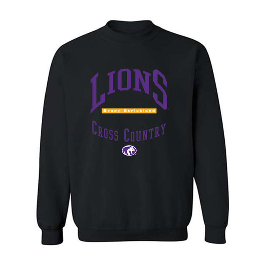 North Alabama - NCAA Men's Cross Country : Brady Strickland - Classic Fashion Shersey Crewneck Sweatshirt-0