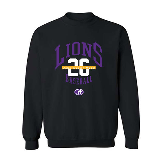 North Alabama - NCAA Baseball : John Austin Wood - Classic Fashion Shersey Crewneck Sweatshirt-0
