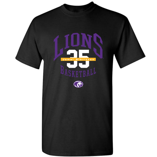 North Alabama - NCAA Men's Basketball : Jamal Albritton - Classic Fashion Shersey T-Shirt-0