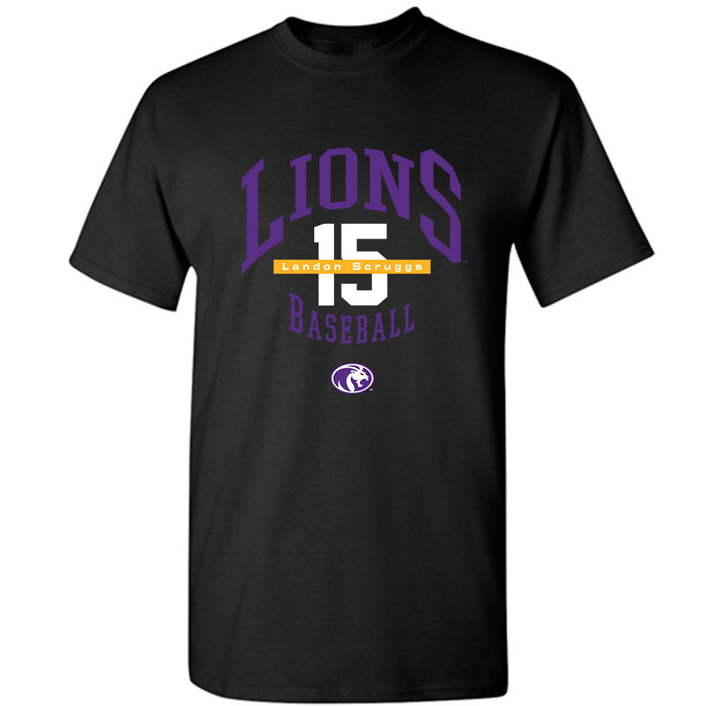 North Alabama - NCAA Baseball : Landon Scruggs - Classic Fashion Shersey T-Shirt-0