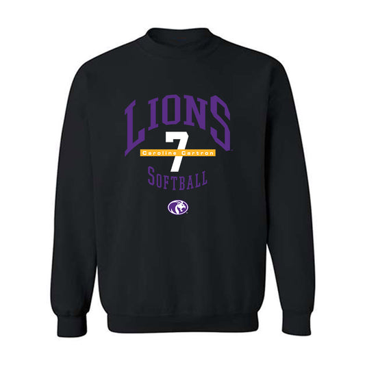 North Alabama - NCAA Softball : Caroline Cartron - Classic Fashion Shersey Crewneck Sweatshirt