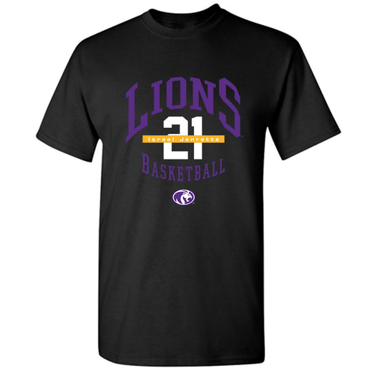 North Alabama - NCAA Men's Basketball : Israel Jenrette - Classic Fashion Shersey T-Shirt-0