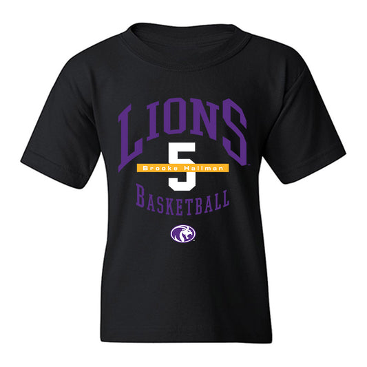 North Alabama - NCAA Women's Basketball : Brooke Hallman - Classic Fashion Shersey Youth T-Shirt-0