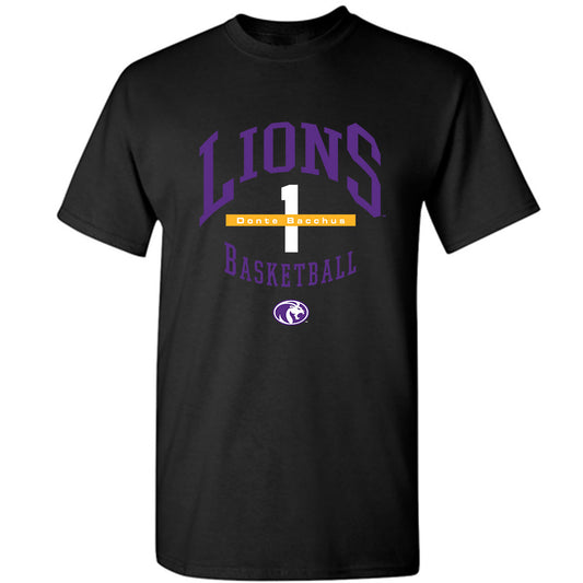 North Alabama - NCAA Men's Basketball : Donte Bacchus - Classic Fashion Shersey T-Shirt-0
