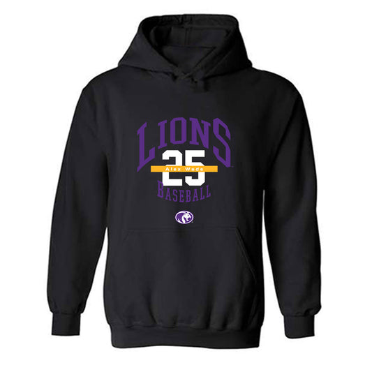 North Alabama - NCAA Baseball : Alex Wade - Classic Fashion Shersey Hooded Sweatshirt-0