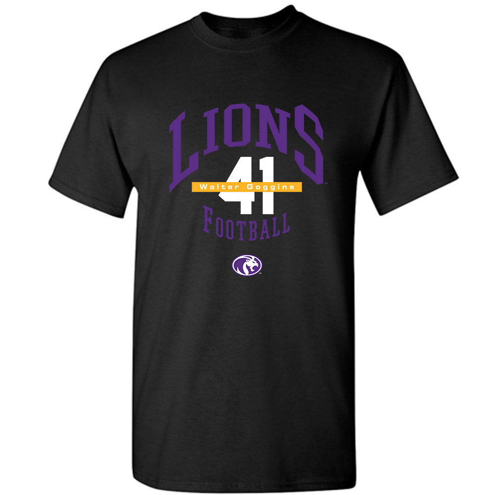 North Alabama - NCAA Football : Walter Goggins - Classic Fashion Shersey T-Shirt-0