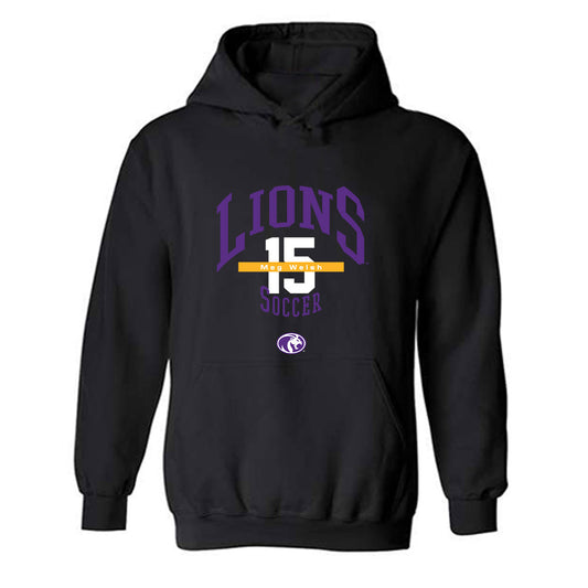 North Alabama - NCAA Women's Soccer : Meg Welsh - Classic Fashion Shersey Hooded Sweatshirt-0