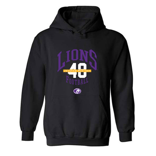 North Alabama - NCAA Football : Jayshod Pearson - Classic Fashion Shersey Hooded Sweatshirt-0