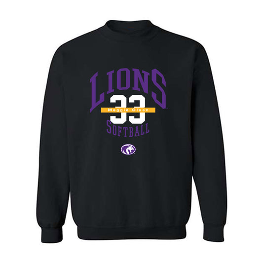 North Alabama - NCAA Softball : Maggie Olsen - Classic Fashion Shersey Crewneck Sweatshirt-0