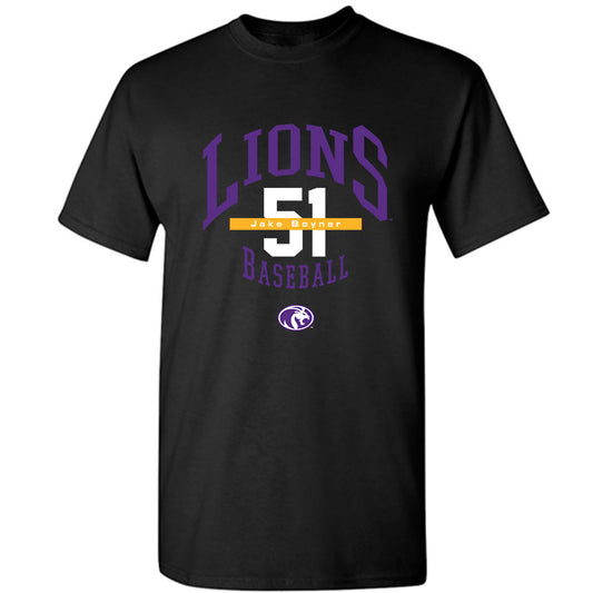 North Alabama - NCAA Baseball : Jake Boynar - Classic Fashion Shersey T-Shirt-0