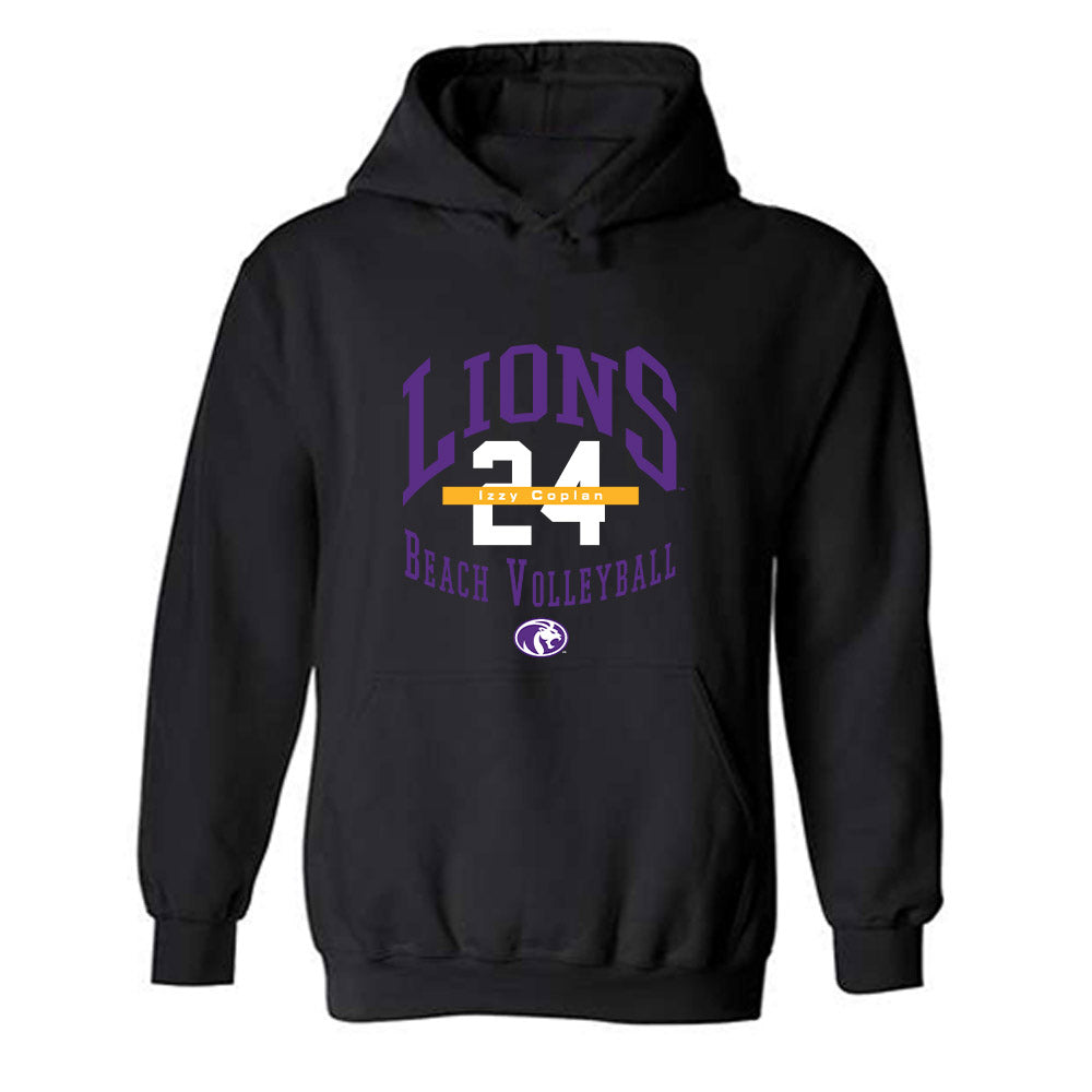 North Alabama - NCAA Beach Volleyball : Izzy Coplan - Classic Fashion Shersey Hooded Sweatshirt-0
