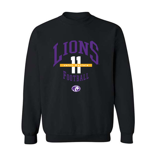 North Alabama - NCAA Football : Jalyn Daniels - Classic Fashion Shersey Crewneck Sweatshirt-0