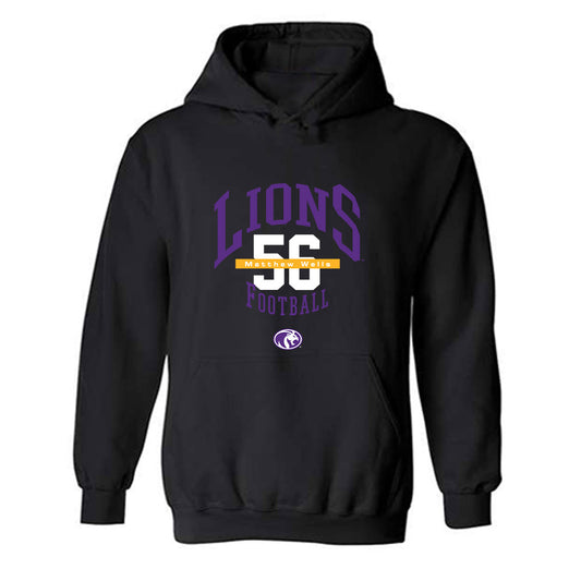 North Alabama - NCAA Football : Matthew Wells - Classic Fashion Shersey Hooded Sweatshirt-0