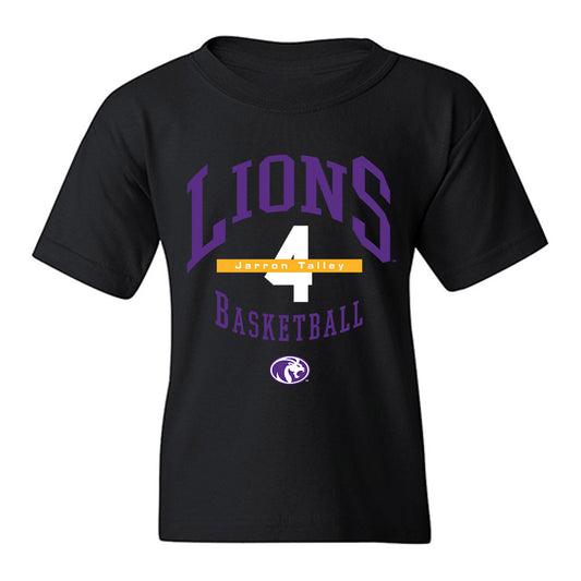 North Alabama - NCAA Men's Basketball : Jarron Talley - Classic Fashion Shersey Youth T-Shirt-0