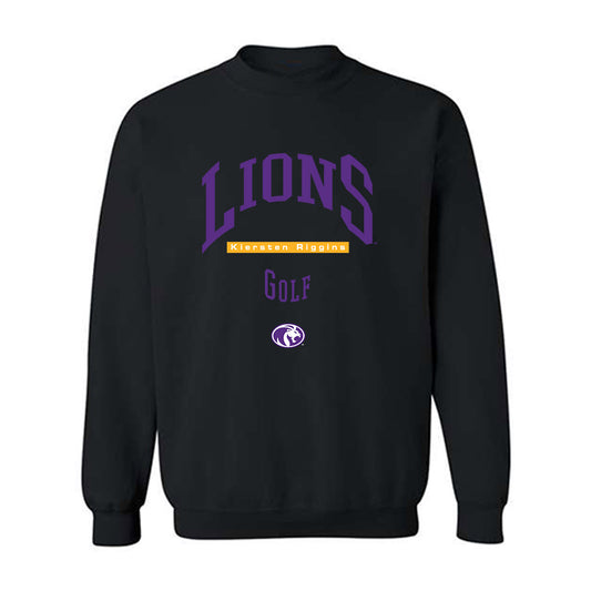 North Alabama - NCAA Women's Golf : Kiersten Riggins - Classic Fashion Shersey Crewneck Sweatshirt-0