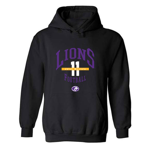 North Alabama - NCAA Football : Jalyn Daniels - Classic Fashion Shersey Hooded Sweatshirt-0