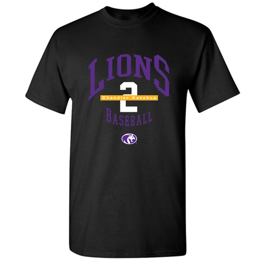 North Alabama - NCAA Baseball : Chandler Ketchup - Classic Fashion Shersey T-Shirt-0