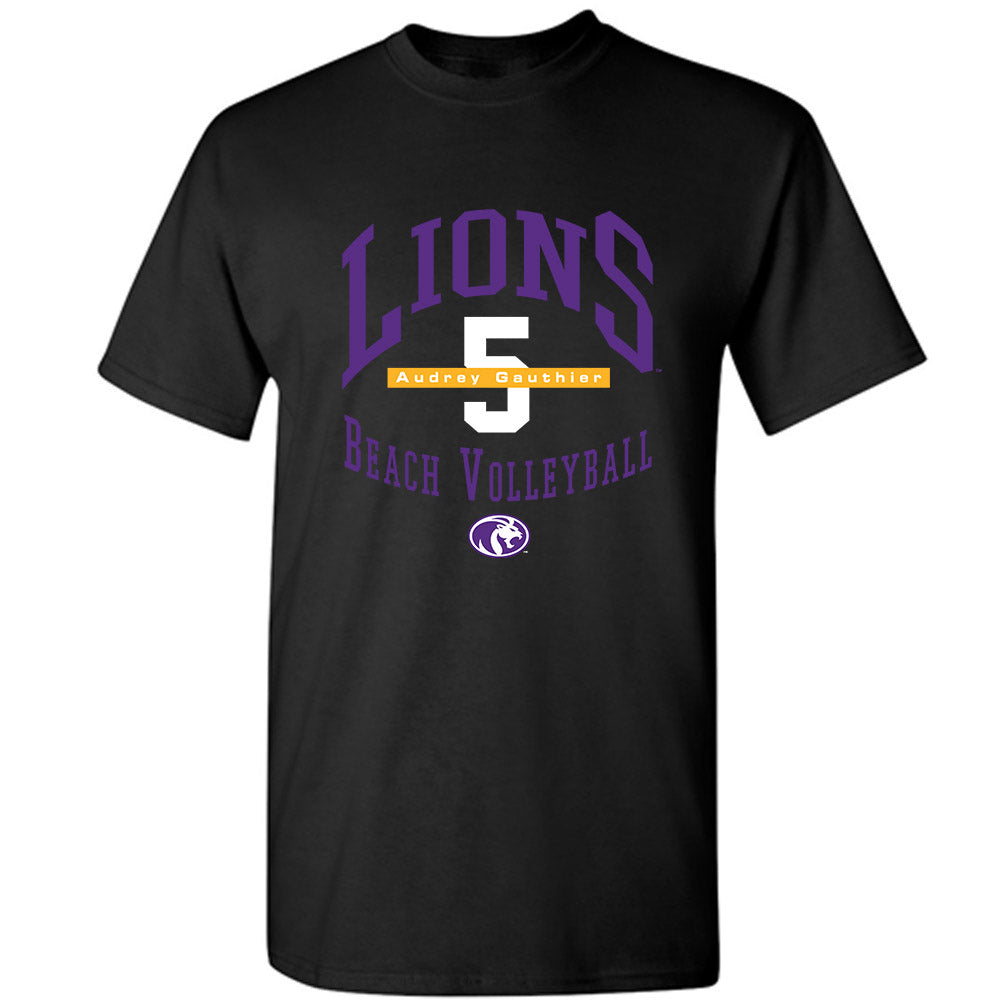 North Alabama - NCAA Beach Volleyball : Audrey Gauthier - Classic Fashion Shersey T-Shirt-0