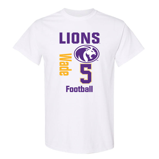 North Alabama - NCAA Football : Destin Wade - Classic Fashion Shersey T-Shirt-0