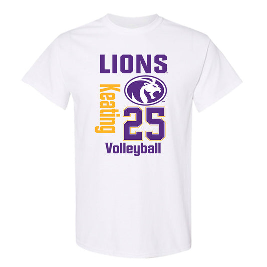 North Alabama - NCAA Women's Volleyball : Martha Keating - Classic Fashion Shersey T-Shirt-0