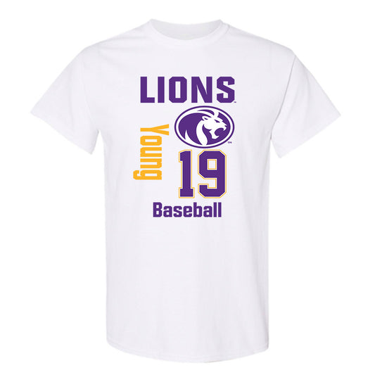 North Alabama - NCAA Baseball : Reese Young - Classic Fashion Shersey T-Shirt-0