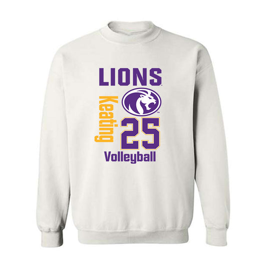 North Alabama - NCAA Women's Volleyball : Martha Keating - Classic Fashion Shersey Crewneck Sweatshirt-0