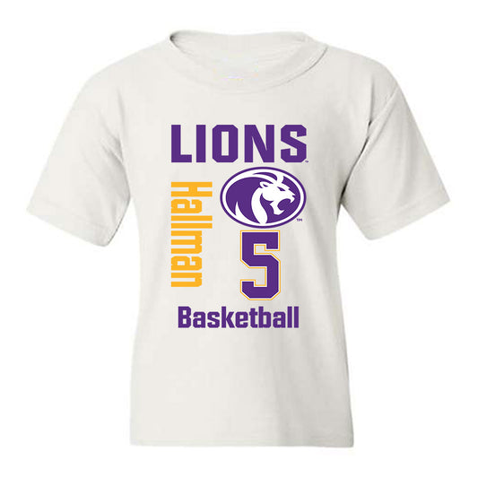 North Alabama - NCAA Women's Basketball : Brooke Hallman - Classic Fashion Shersey Youth T-Shirt-0