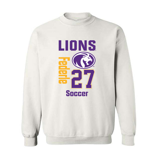 North Alabama - NCAA Women's Soccer : Carolyn Federle - Classic Fashion Shersey Crewneck Sweatshirt-0