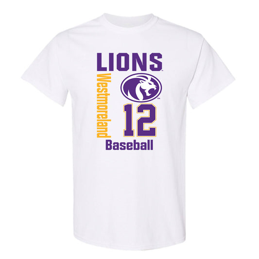 North Alabama - NCAA Baseball : Jackson Westmoreland - Classic Fashion Shersey T-Shirt-0