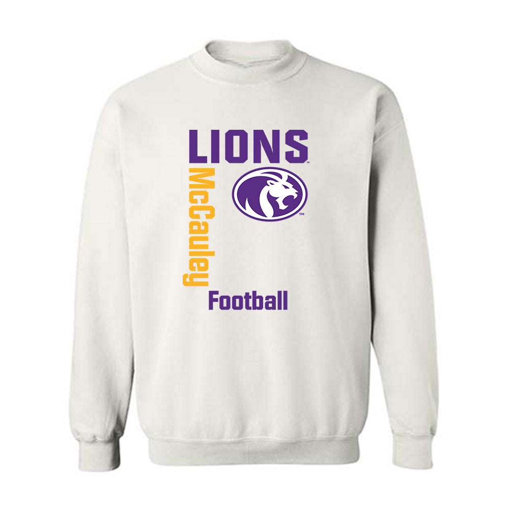 North Alabama - NCAA Football : Tango McCauley - Classic Fashion Shersey Crewneck Sweatshirt-0