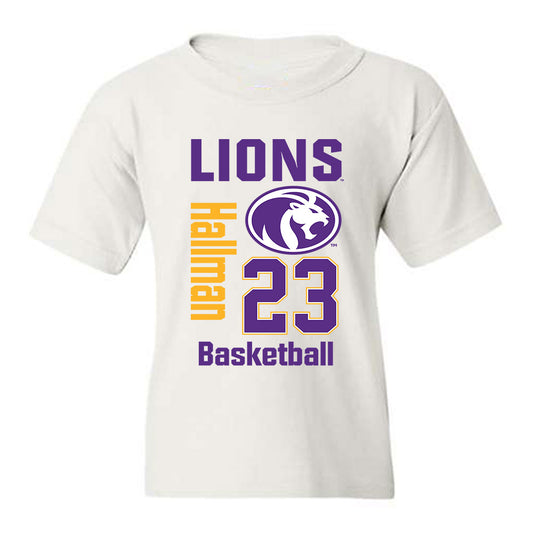 North Alabama - NCAA Women's Basketball : Brooke Hallman - Classic Fashion Shersey Youth T-Shirt-0