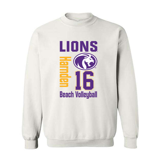 North Alabama - NCAA Beach Volleyball : Gaby Harnden - Classic Fashion Shersey Crewneck Sweatshirt-0