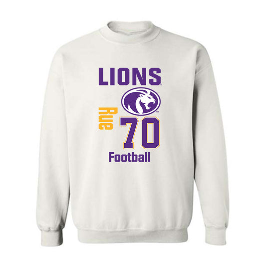North Alabama - NCAA Football : Isaac Rue - Classic Fashion Shersey Crewneck Sweatshirt-0