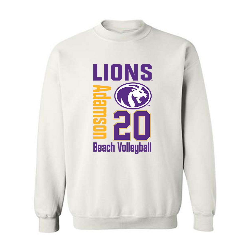 North Alabama - NCAA Beach Volleyball : Kiana Adamson - Classic Fashion Shersey Crewneck Sweatshirt-0
