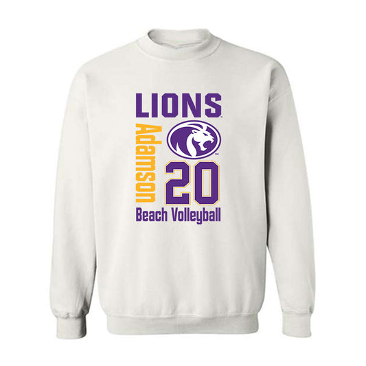 North Alabama - NCAA Beach Volleyball : Kiana Adamson - Classic Fashion Shersey Crewneck Sweatshirt-0