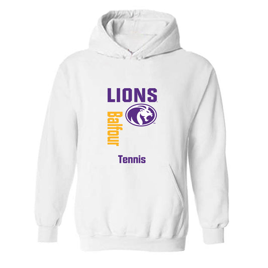 North Alabama - NCAA Men's Tennis : Samu Balfour - Classic Fashion Shersey Hooded Sweatshirt-0
