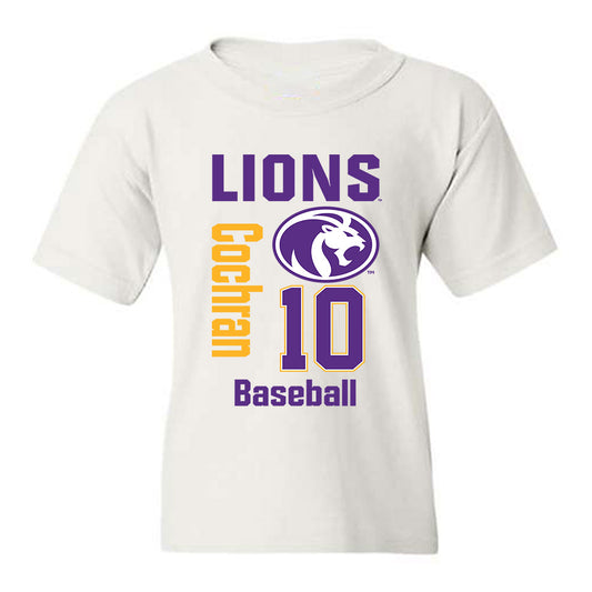 North Alabama - NCAA Baseball : Charlie Cochran - Classic Fashion Shersey Youth T-Shirt-0