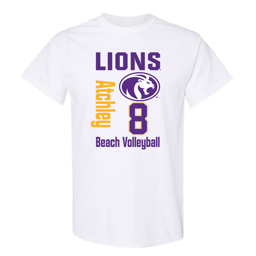 North Alabama - NCAA Beach Volleyball : Jennah Atchley - Classic Fashion Shersey T-Shirt-0