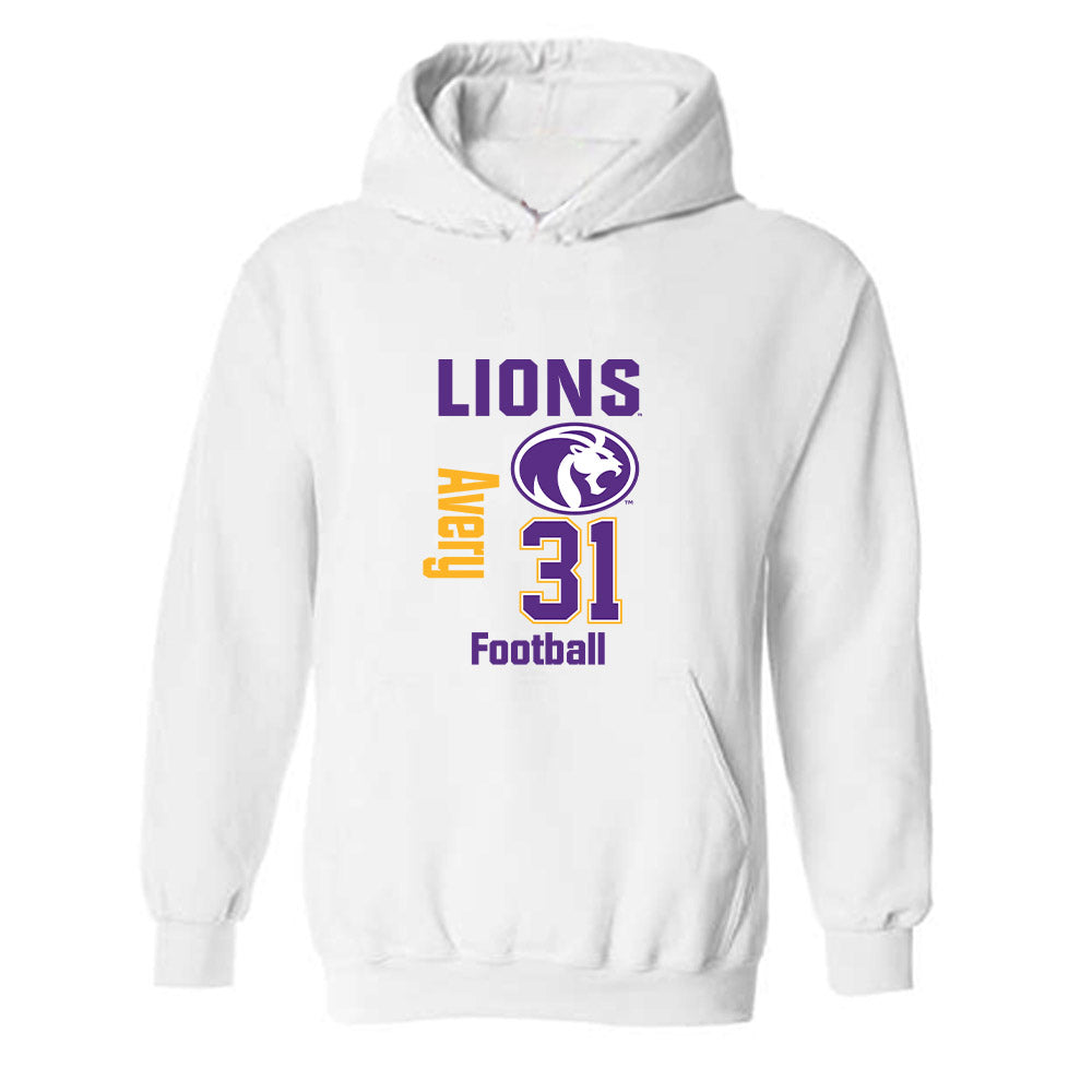 North Alabama - NCAA Football : Treyvon Avery - Classic Fashion Shersey Hooded Sweatshirt-0