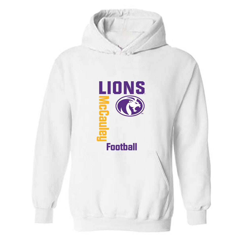 North Alabama - NCAA Football : Tango McCauley - Classic Fashion Shersey Hooded Sweatshirt-0
